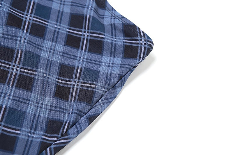 Plaid Midi Pencil Skirt, view 24
