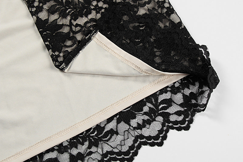 Lace Halter Maxi Dress, view 20
