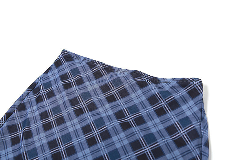 Plaid Midi Pencil Skirt, view 23