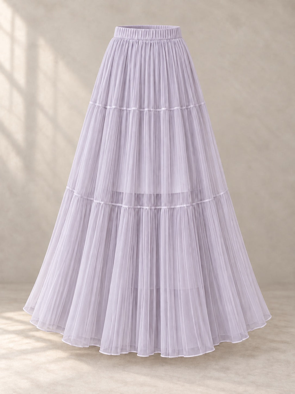 Sequin Knit Midi Skirt in Purple, product only